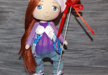 Девочка с сердечком