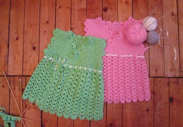 Платье для новорожденной