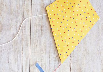 Мини-воздушный змей своими руками.