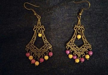 Серьги "цыганочка"