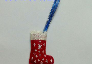 Сапожок новогодний