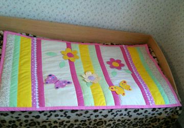 Покрывало "Бабочки-цветочки"