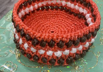 Корзинка интерьерная