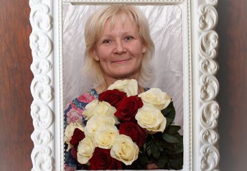 Шоколадный портрет в шоколадной рамочке