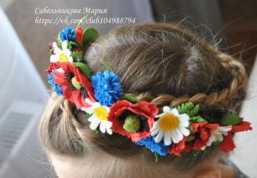 Веночек из фоамирана