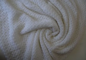 Палантин белый