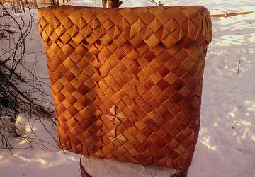 " ПЕСТЕРЬ" заплечный короб (двойной)