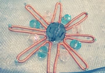 Большая подвеска "Снежинка"