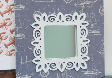 Декупаж зеркала