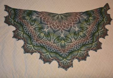 Шаль Клематис