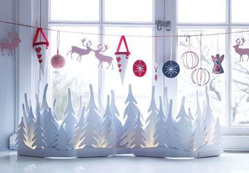 Новогодний декор окон