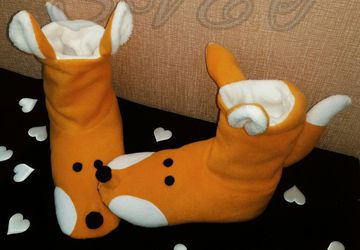 Тапочки ✩★Лисички★✩