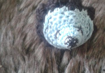 Ёжик-амигуруми