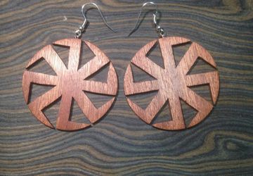 Серьги "Солнцевороты"