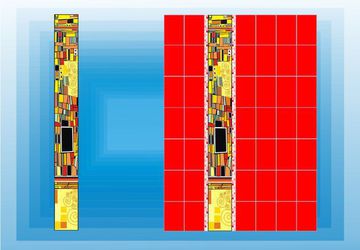 МОЗАИЧНОЕ ПАННО по мотивам КЛИМТА /для примера/