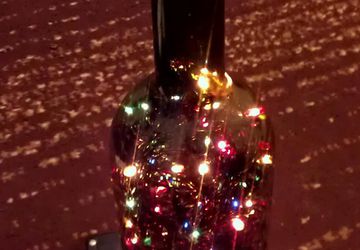 Новогодняя бутылка