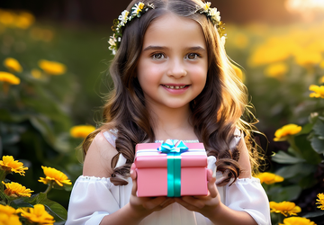How to make a gift for flower girl