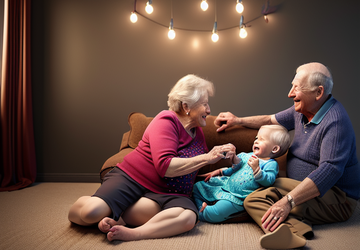 How to make a gift for new grandparents