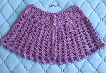 Пелерина-накидка