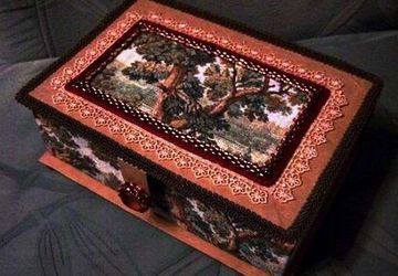 Шкатулка своими руками