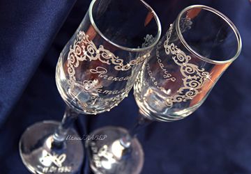 Свадебные бокалы