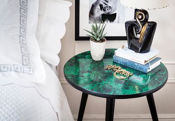 Малахитовый стол
