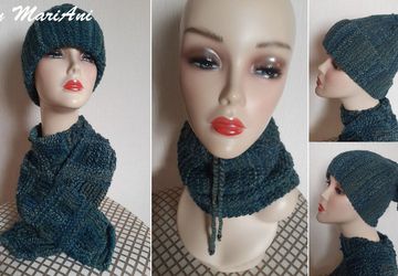 Шарф и шапочка-трансформер