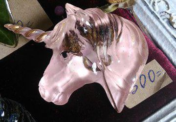 Брошь Единорог