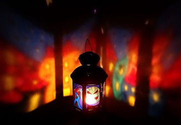 Фонарик (подсвечник) "Страшные сказки. Город"