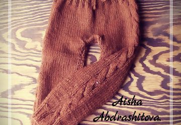 Штанишки для малышки