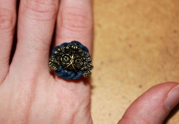 Колечко "Сова"