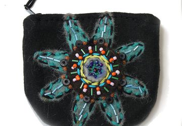 Кошелёк Цветок 1