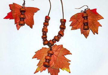 Мастер-класс: Листочки из пластики