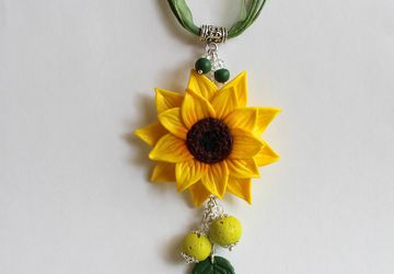 Кулон "Подсолнух"