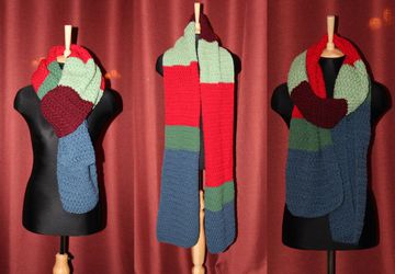 Шарф "Новый год"