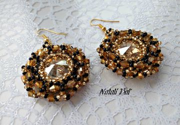 Серьги "Медовые"