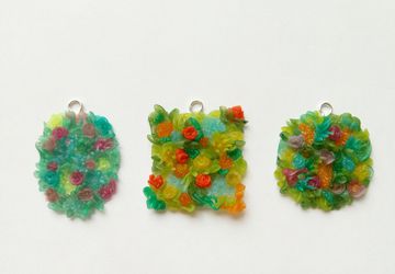 Подвески "Клумба"