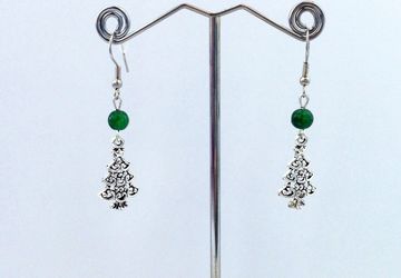 Серьги "Ёлка"