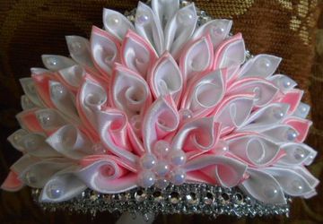 Корона канзаши мастер класс