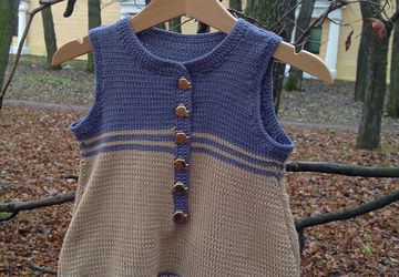 Платье-песочник для девочки 