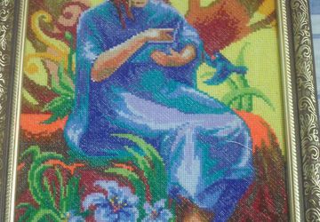 картина Девочка с книгой