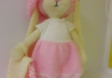 Зайка в стиле Тильда