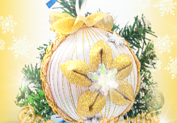 Елочные игрушки ручной работы