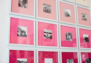 Модный настенный фото-декор в стиле омбре