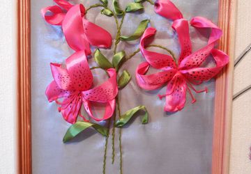 Панно "Лилии"