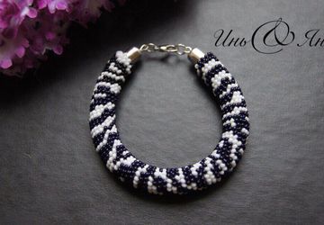 Браслет "Зебра"