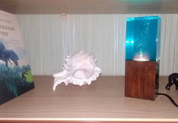 Светильники из эпоксидной смолы и дерева