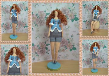 Мастер-класс вязаная кукла крючком Тильда "Городская модница"