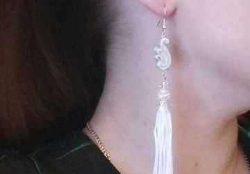 Серьги-кисточки