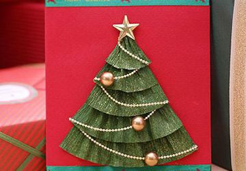 Рождественские открытки своими руками